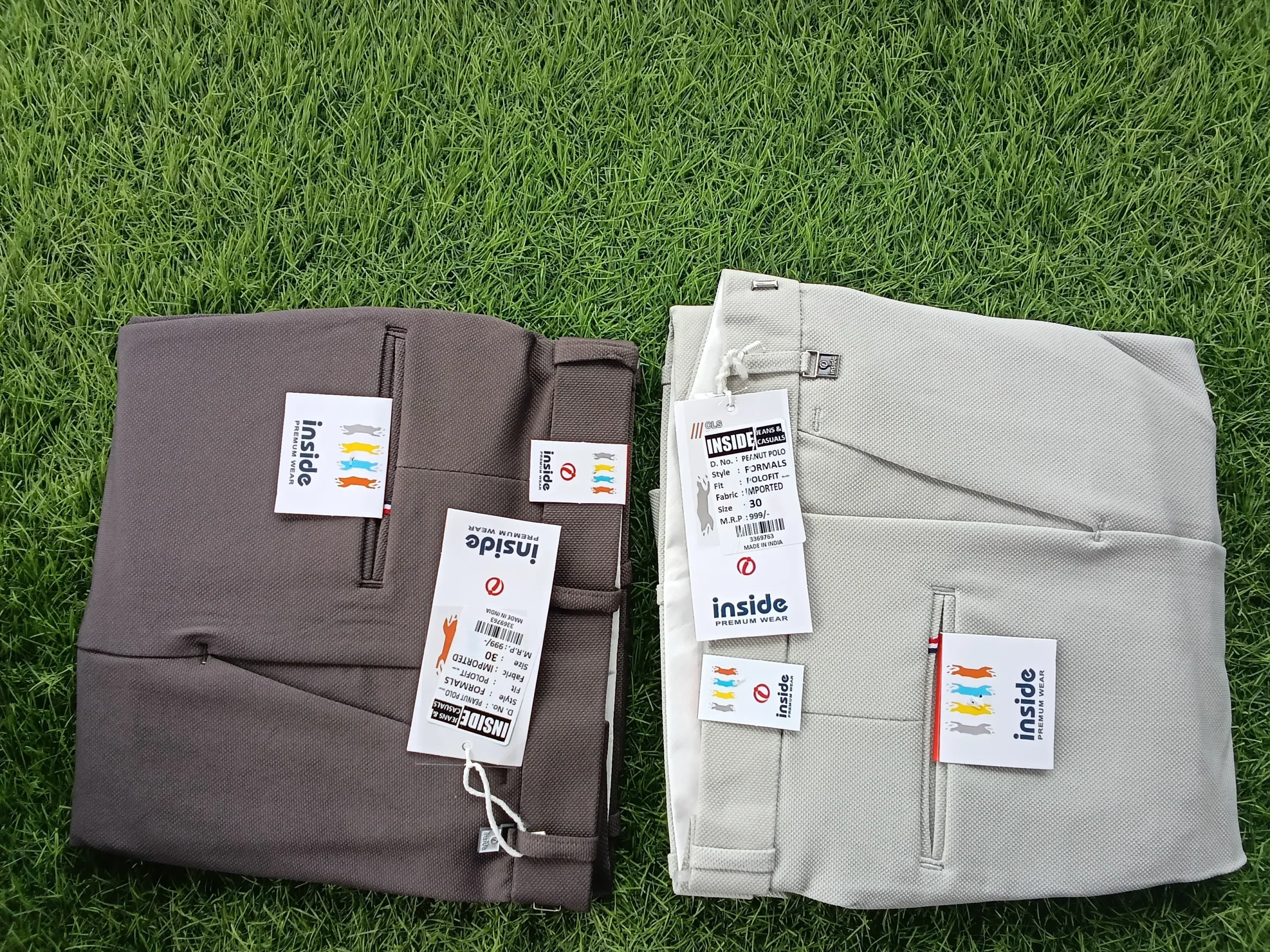 Arun Adda 2 Formal Pants Combo 7 @ ₹799
