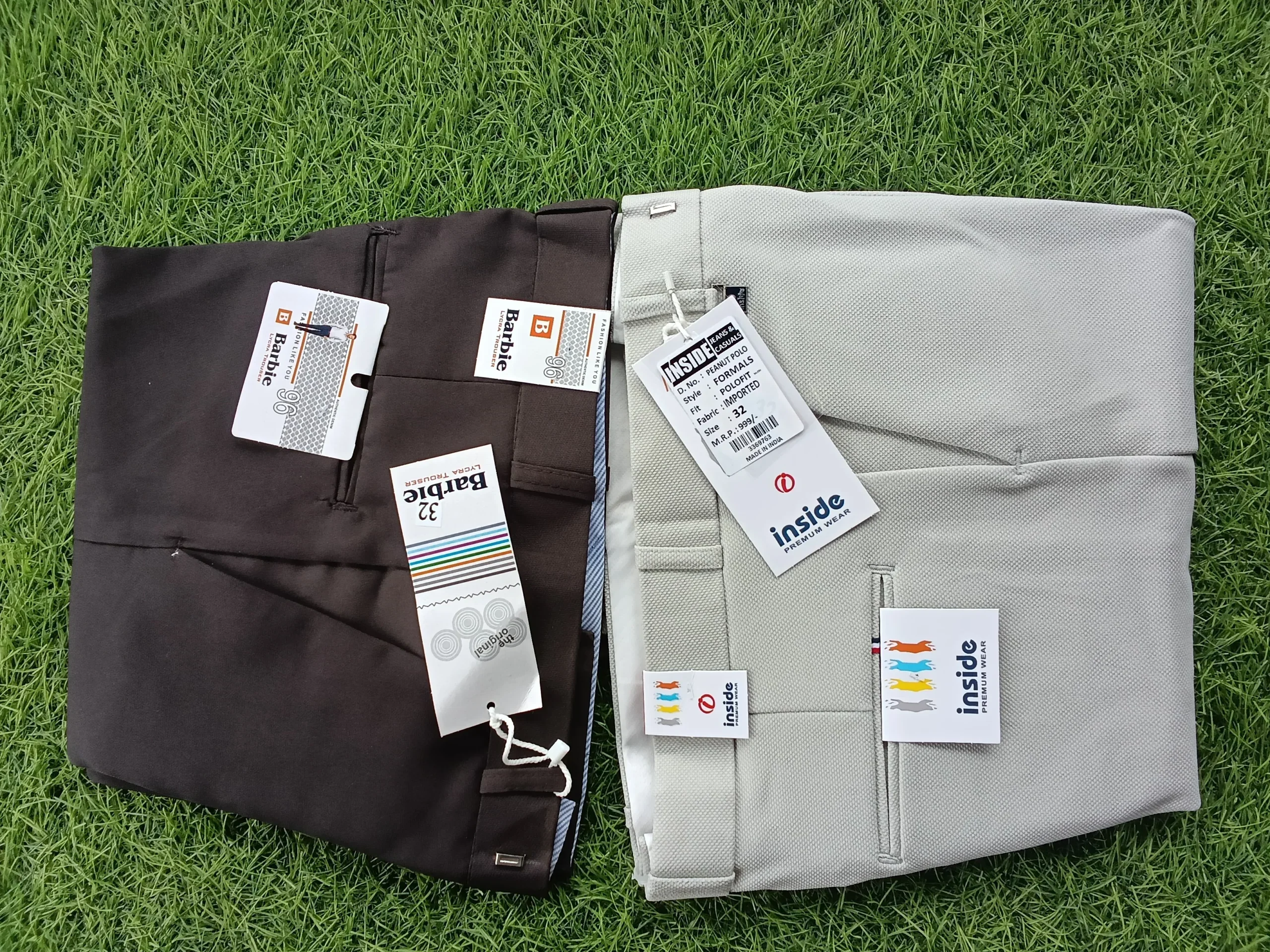Arun Adda 2 Formal Pants Combo 12 @ ₹799