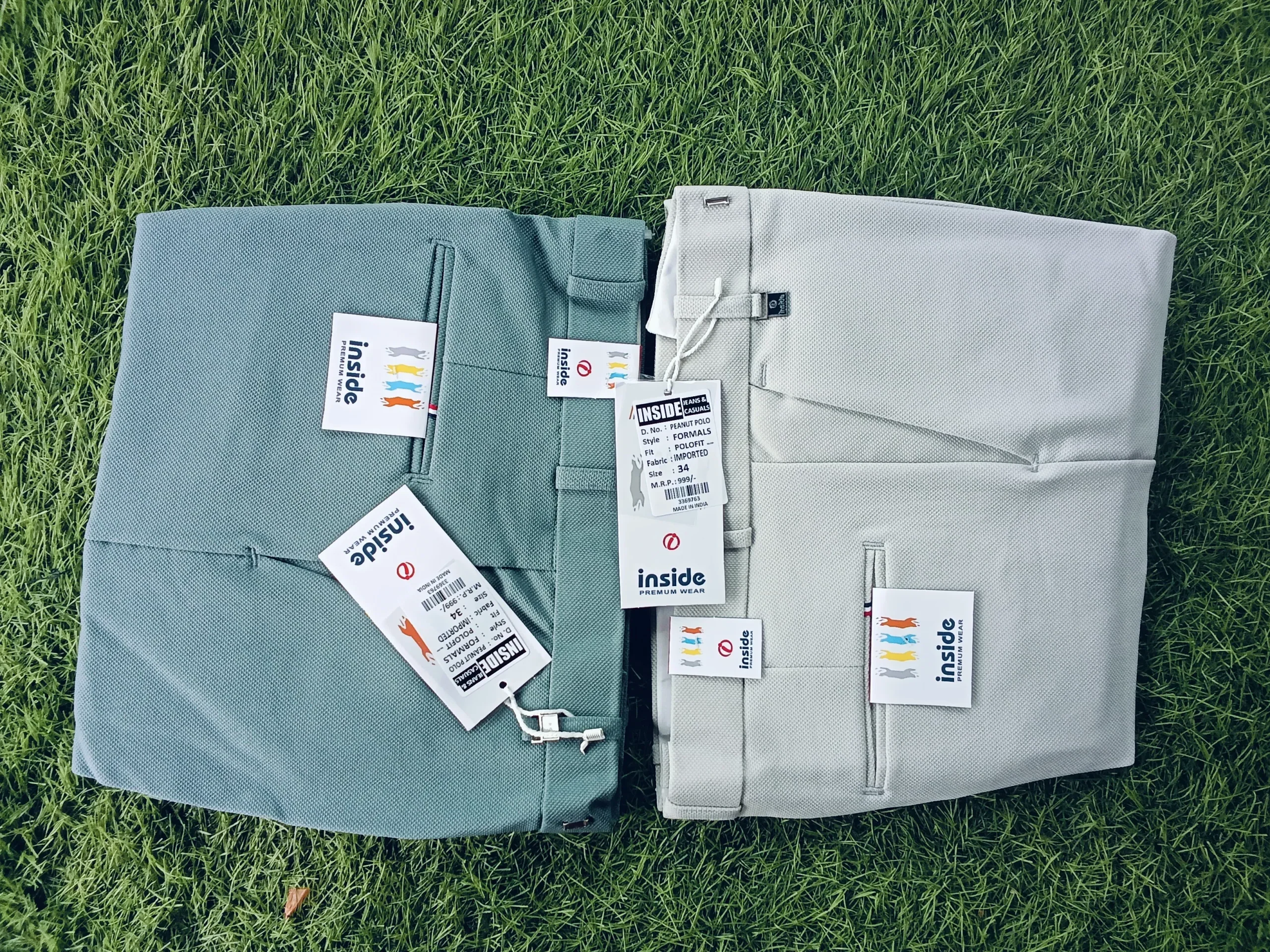 Arun Adda 2 Formal Pants Combo 18 @ ₹799