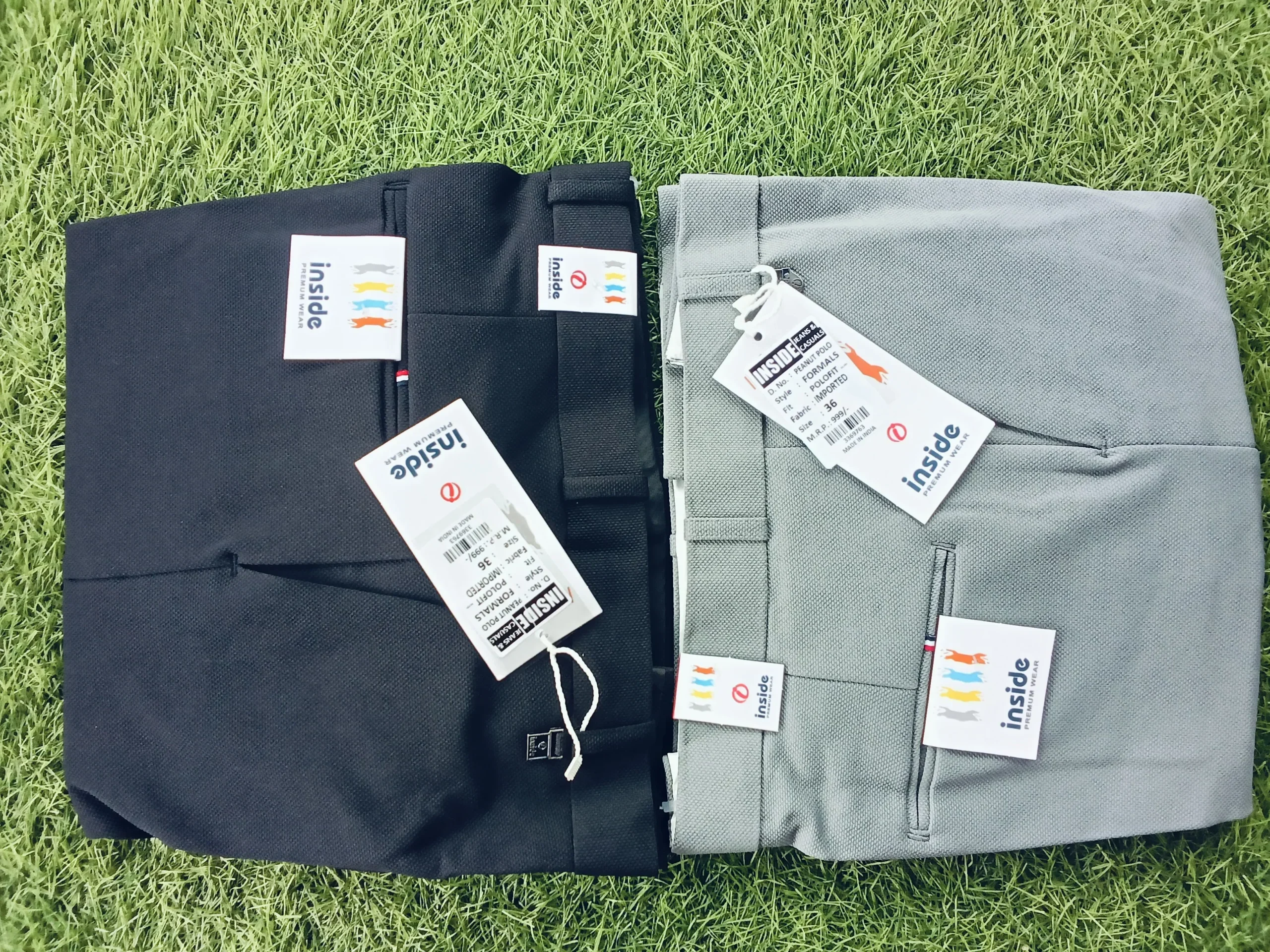Arun Adda 2 Formal Pants Combo 19 @ ₹799