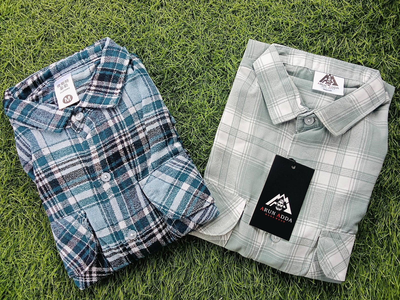Arun Adda Brand – 2 Bagi Shirts Combo 8 @ ₹860