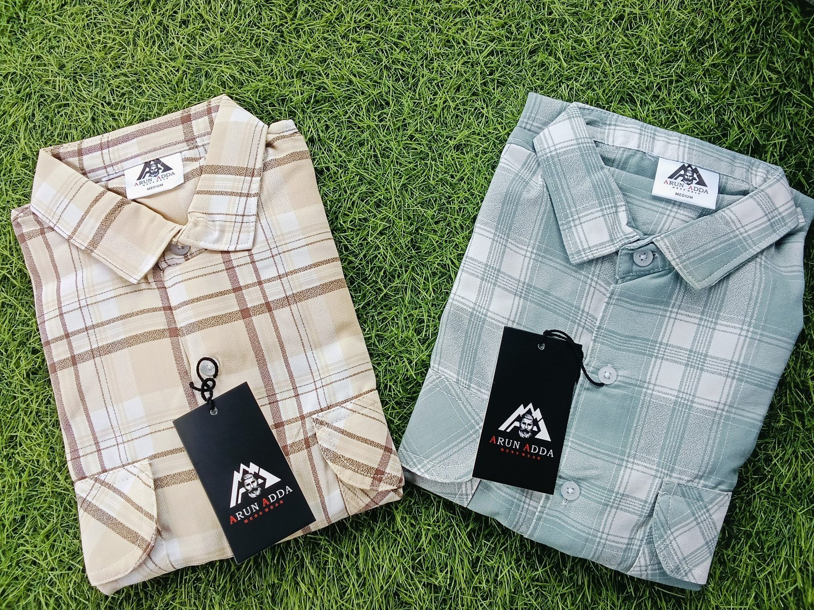 Arun Adda Brand – 2 Bagi Shirts Combo 7 @ ₹860