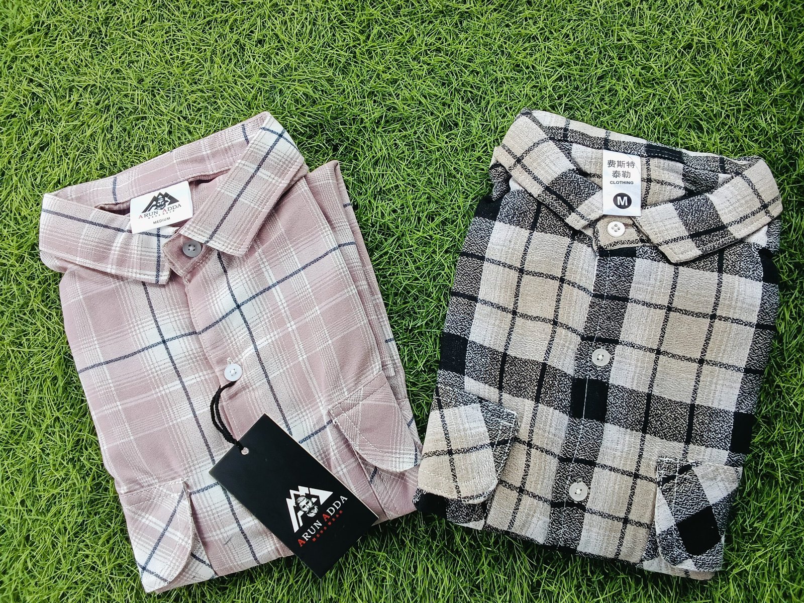 Arun Adda Brand – 2 Bagi Shirts Combo 4 @ ₹860