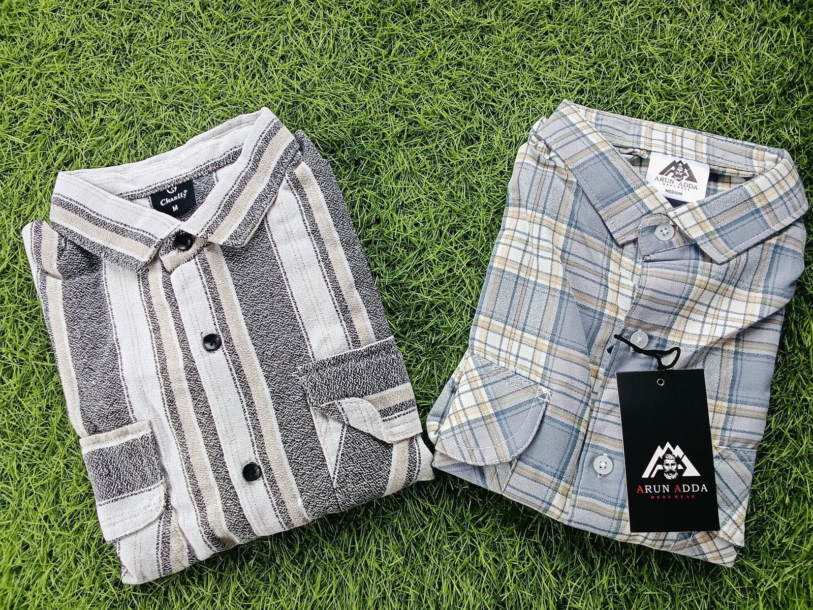 Arun Adda Brand – 2 Bagi Shirts Combo 2 @ ₹860