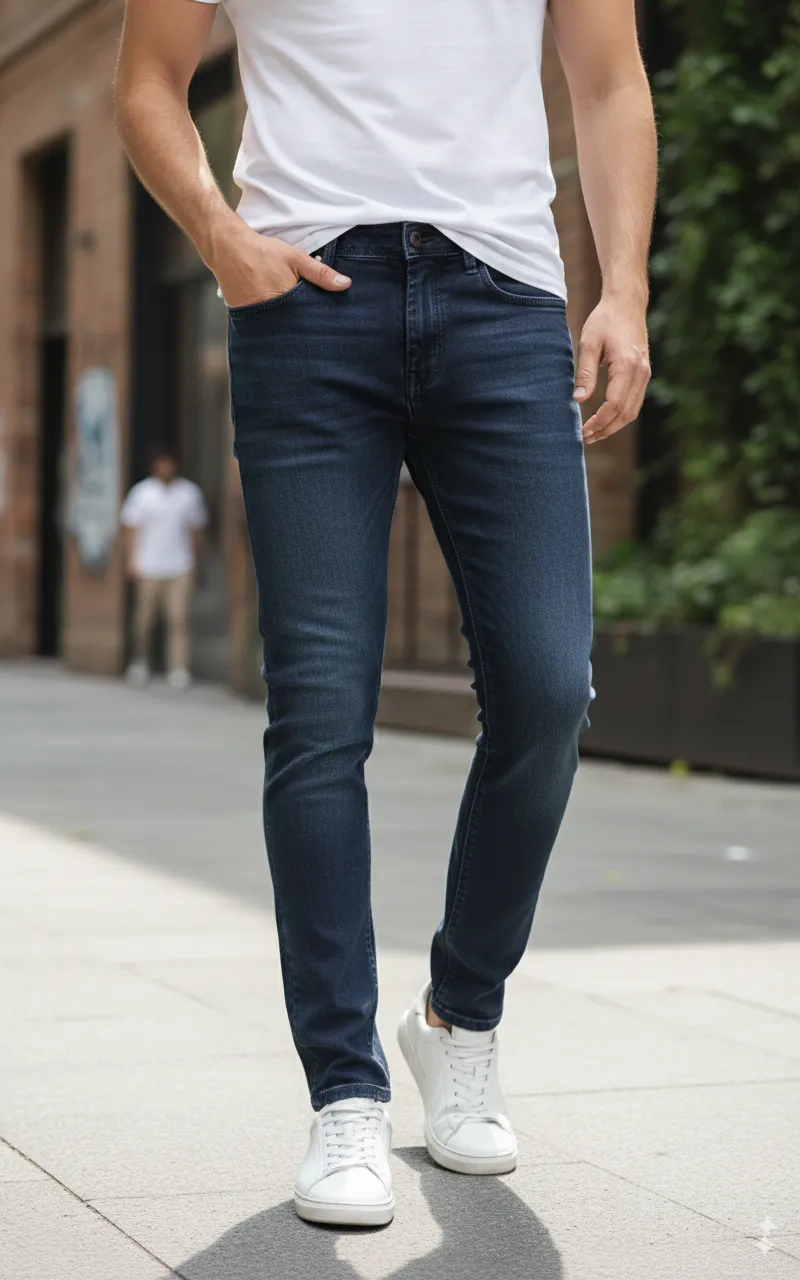 KarnatakaStore Men’s Modern Fit Jeans Just ₹490/-