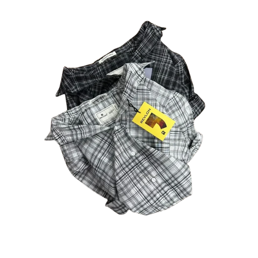 REVLON HEAVY YARN-DYED CHECKS SHIRT1 Piece Just ₹360