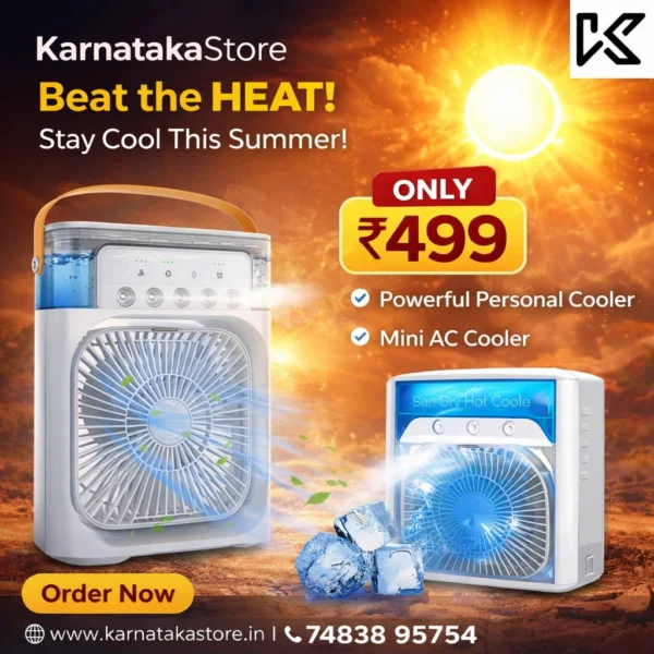 KS Mini AC Cooler – ₹499 Only